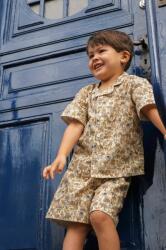 Konges Sløjd gyerek pizsama rövidnadrág mintás - többszínű 80