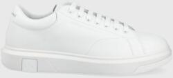 Giorgio Armani bőr cipő fehér - fehér Férfi 42 - answear - 67 990 Ft