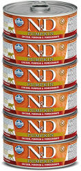 N&D Pumpkin N&D Cat Csirke és Gránátalma Sütőtökkel 12x70g