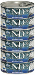 N&D Ocean N&D Cat Ocean Tonhal garnélával 12x70g