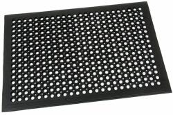 FLOMAT Dirt Catcher gumi tisztítószőnyeg 60 x 90 x 1, 4 cm, fekete