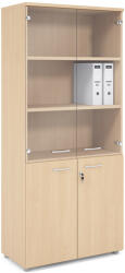 LENZA Praktik magas szekrény 80 x 40 x 182, 1 cm, juhar - rauman - 153 590 Ft