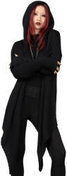KILLSTAR дамски пуловер (жилетка) KILLSTAR - Veiled Sins - черно - KSRA009661