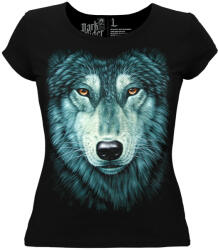  Farkas Portré - Női Farkasos Póló -L