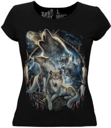  Farkasok Álomcsapdában - Női Farkasos Póló -M