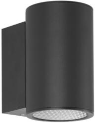 Italux Aplica perete exterior moderna neagra cu led Lenta s 4k (OWL-2805-1-4K)