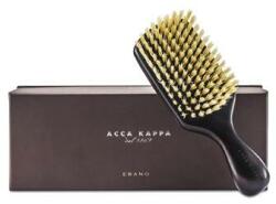 Acca Kappa Szczotka do włosów, 17 cm, białe włosie - Acca Kappa Ebony Wood Club Style Hairbrush White Natural Bristles