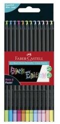 Faber-Castell Black Edition pasztell színesceruza készlet - 12 darabos (JS-116410)
