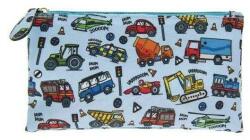 Leonardo Collection Járművek lapos tolltartó / neszesszer - 12x10 cm - Little Star Vehicles (VR-LP72074)
