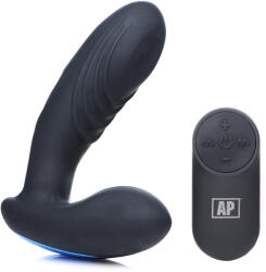 Alpha-Pro 7X P-THUMP Tapping Prostate Stimulator Black Vibrator