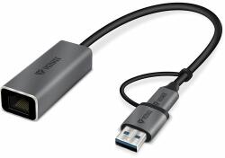 YENKEE USB C / Ethernet RJ-45 átalakító, YTC 013 (YTC 013)