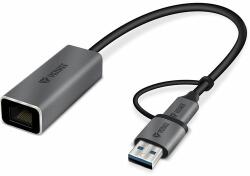 YENKEE USB C / Ethernet RJ-45 átalakító, YTC 013