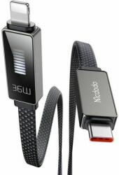 Mcdodo Cable Mcdodo CA-4960 USB-C to Lightning with display 1.2m (black) (CA-4960)