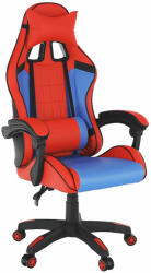 TEMPO KONDELA Irodai/gamer szék, kék/piros, SPIDEX - smartbutor