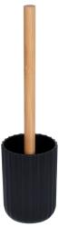 BISK Erga Preto, álló WC kefe 91x91x335mm, fekete, ERG-08298 (ERG-08298)
