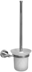 BISK Erga FOR YOU, falra szerelhető WC kefe, króm, ERG-01182 (ERG-01182)