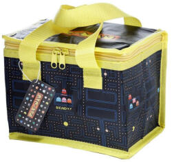 Puckator Pac-Man Ready uzsonnás táska, hűtőtáska, 20x17x13cm