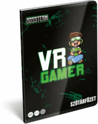 Lizzy Card Bossteam VR Gamer tűzött füzet A/5, 40 lap szótár