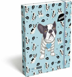Lizzy Card We Love Dogs Woof füzetbox A/4, kutyás