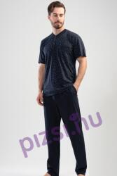 Vienetta Hosszúnadrágos gombos férfi pizsama (FPI0622 M)