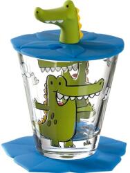 Gastro Set de băut pentru copii set din 3 piese, crocodil Pahar
