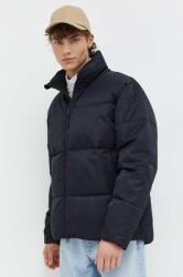Abercrombie & Fitch rövid kabát férfi, fekete, téli, oversize - fekete XL