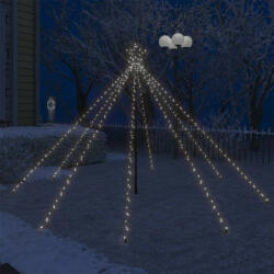 vidaXL karácsonyi vízeséses favilágítás 400 LED-del 2, 5 m (328728)