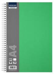 Paperland Caiet A4 cu spira, 80 file, matematica, coperta PP, Paperland Premium (24000389)