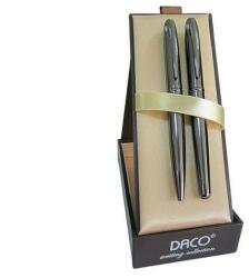 DACO Set pix+stilou Daco SE201GR gri inchis cu accesorii argintii (SE201GR)