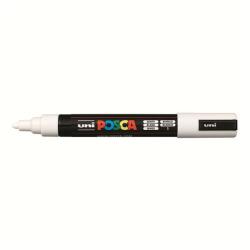 uni Marker universal UNI PC-5M Posca, 1.8-2.5 mm, alb (MARKUNIPOSCAGALB1825)