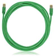 KELine KE-Line Cat6A 10Gigabit STP LSOH Patch Kábel 3m zöld (KEL-C6A-P-030-GN) - bestbyte
