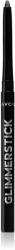 Avon Glimmerstick dermatograf de culoare intensa culoare Blackest Black 0, 28 g
