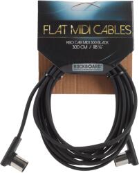 RockBoard Flat MIDI Cable Black 300 cm
