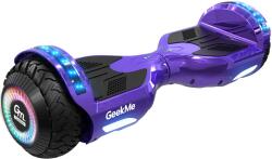 GeekMe Hoverboard GeekMe, 6, 5" LED, Bluetooth, önkiegyensúlyozó, intelligens, sebesség 12-14km/h, Lila (FBE-GEEKME-Z5-zi)
