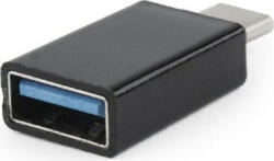Gembird ADAPTOR GEMBIRD, pt. smartphone, USB 3.0 Type-C (T) la USB 3.0 (M), negru, "A-USB3-CMAF-01" (timbru verde 0.08 lei) (A-USB3-CMAF-01)