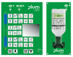 Plum szemkimosó állomás 1 flakonnal 1x500ml (4611) - alphadenthigienia