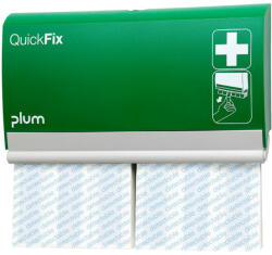 Plum QuickFix ragtapaszadagoló 2 x 30 db kimutható fémszálas ragtapassszal (5529)