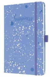 Sigel Caiet de notițe, exclusivist, 135x203 mm, cu linii, 87 pagini, copertă tare, SIGEL "Jolie" Happiness (JN339)