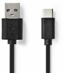 Nedis Cablu USB 2.0 | Conector tip C - Conector tip A | 1, 0 m | Negru (CCGB60600BK10)