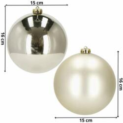 Ca1178 Globuri pentru pom de Crăciun 15 cm 2 buc (CA1178)