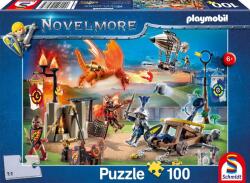 Schmidt Spiele Puzzle Schmidt din 100 de piese - Arenă de turnire Playmobil (56483)