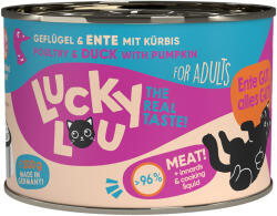  Lucky Lou Lucky Lou Pachet economic Adult 24 x 200 g - Carne de pasăre și rață