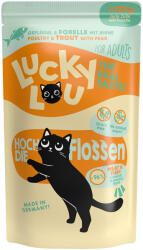 Lucky Lou Lucky Lou Pachet economic Adult 48 x 125 g - Carne de pasăre și păstrăv