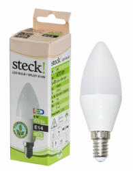 Steck LED gyertya 6W E14, meleg fehér (SRLGY 614M)