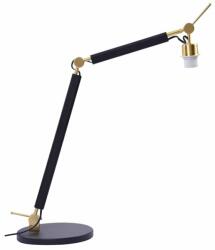 AZzardo 4188 | Zyta Azzardo asztali lámpa 79cm vezeték kapcsoló elforgatható alkatrészek 1x E27 fekete, arany (4188)