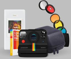 Polaroid Now+ GEN 2 csomag - Fekete (GÉP + FILM + ALBUM)