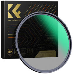 K&F Concept 49mm Black Mist 1/1 szűrő - Nano-X Diffusion Filter (KF01.1661)