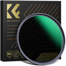K&F Concept 62mm ND8 Nano-X Neutral Density (ND0.9 3-Stop) - ND szűrő filter (KF01.1511)