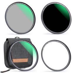 K&F Concept 77mm Mágneses 3-in-1 Filter Kit: MCUV +CPL +ND1000 szűrő - Nano-X Objektív Filter Set (SKU.1626)
