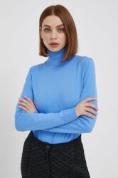 Sisley pulóver könnyű, női, garbónyakú - kék XS